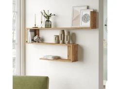 Étagère murale en bois