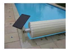 Volet roulant solaire hors sol " Golden Roll "-  8 x 4 m