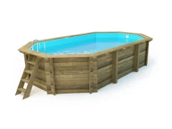Piscine bois "Florida 145 " - 6.57 x 4.57 x 1.45 m