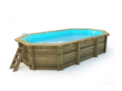 Piscine bois " Palma 130 " - 7.57 x 4.07 x 1.31 m