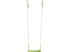 Portique de jeu en métal avec balançoire à bascule "Basile" - 4 agrès - Vert