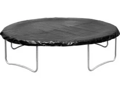 Trampoline "Yoopi" - Ø 4.25 m - Avec Filet + Echelle + Couverture + Kit d'ancrage