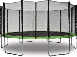 Trampoline " Yoopi " - Ø 4.90 m - Vert